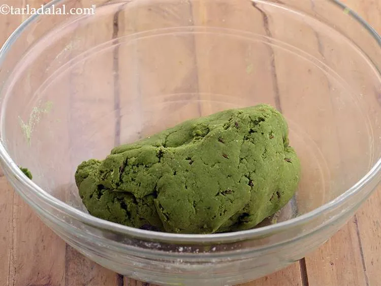 Step 9 – Knead into a soft dough using enough water.