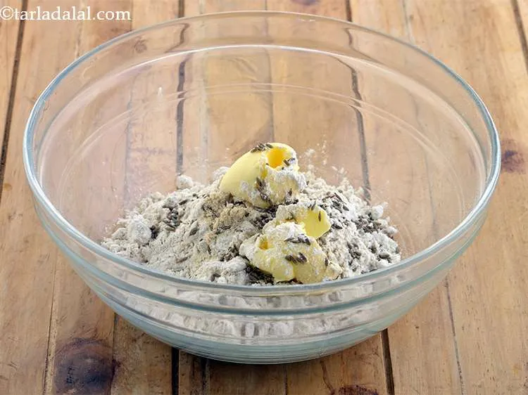 Step 7 – Add butter and salt and mix well. Mix the butter well with fingertips. It provides …