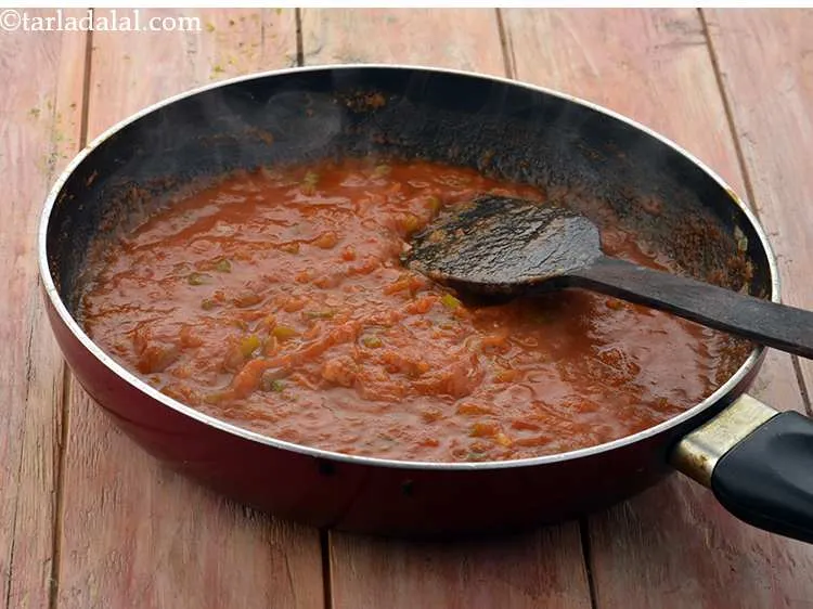 Step 18 – Add salt to taste and mix well. Cook on a medium flame for 2 minutes, …