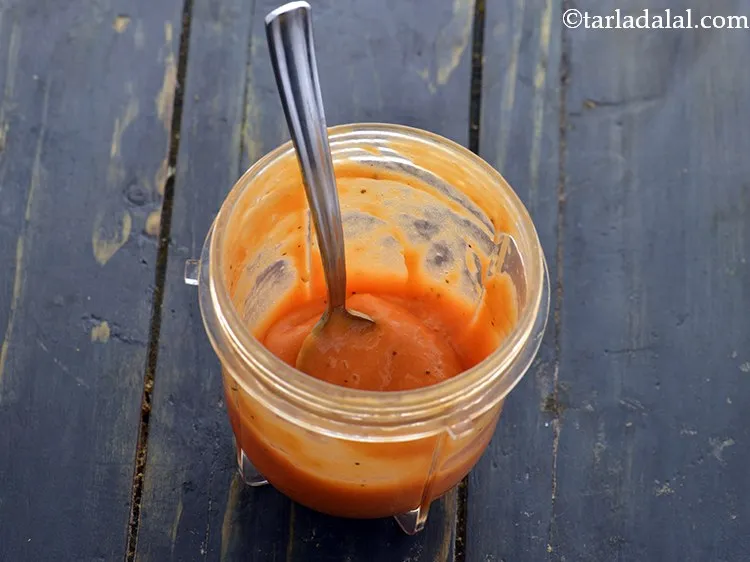 Step 12 – Blend it till smooth. If you baby can eat mashed food mash both together using …