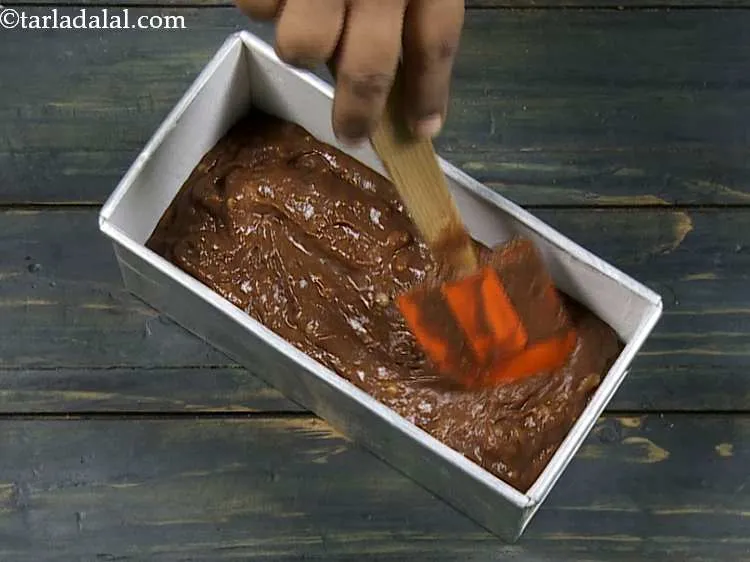 Step 18 – Spread the batter nicely using a spatula.