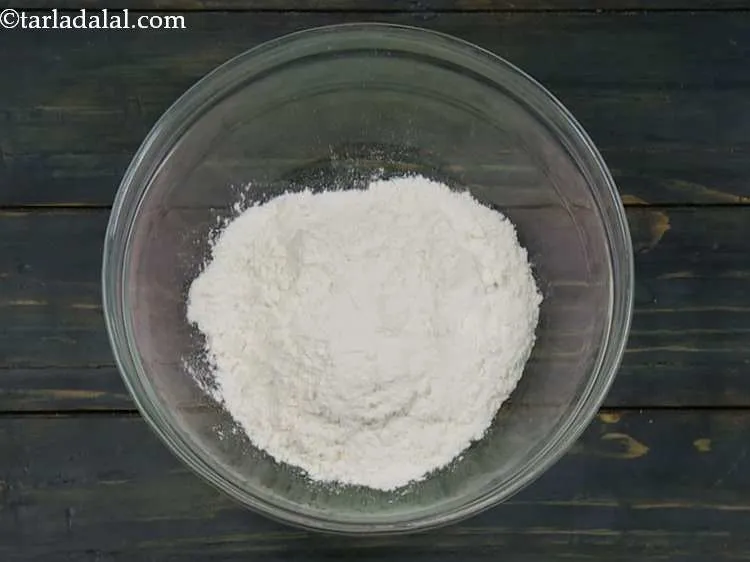 Step 4 – First of all we will combine all the dry ingredients for that, take the plain …