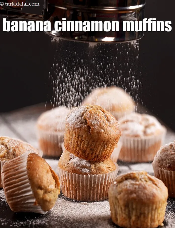 Step 18 – Serve banana muffins warm.