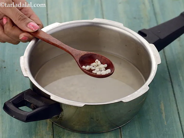 Step 6 – Open the lid. This is how the barley looks after cooking. &nbsp;