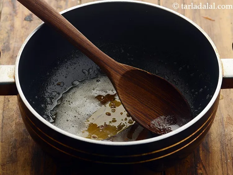 Step 12 – Saut&eacute; on a medium flame for a few seconds. They will turn a little brown …