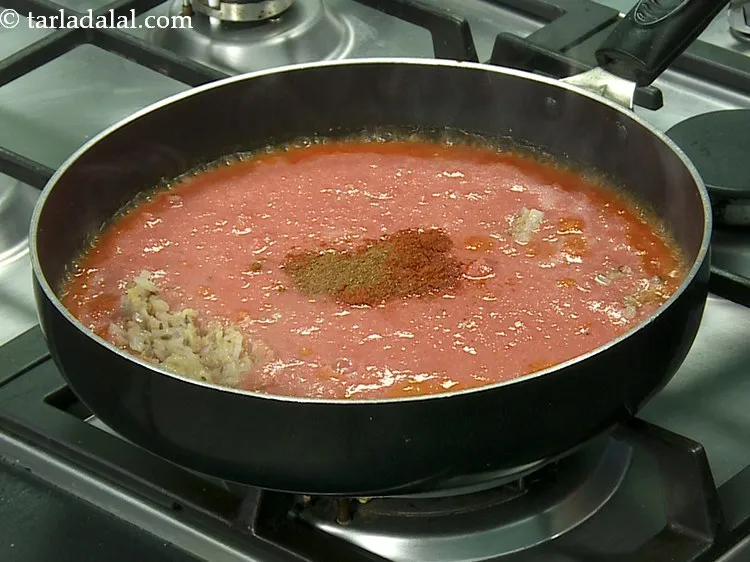 Step 13 – Add garam masala. For a flavorful <strong>makhni gravy</strong>, use freshly prepared garam masala. I have …