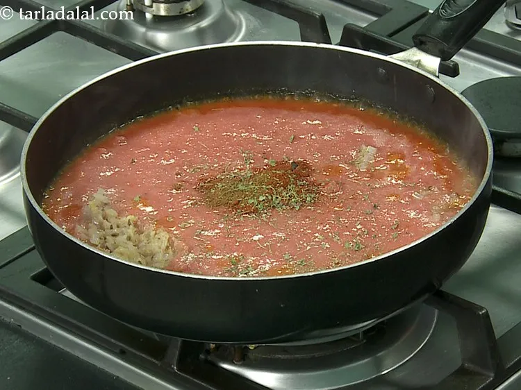 Step 27 – Add dried fenugreek leaves. Lightly roast them and crush them with your palms before adding …