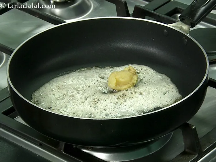 Step 8 – Add ginger-garlic paste.