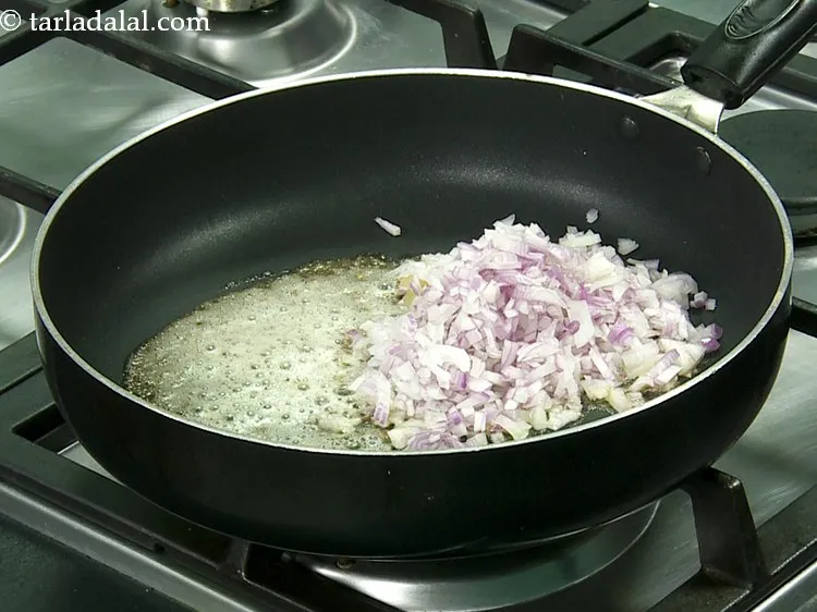 Step 9 – Add onions.