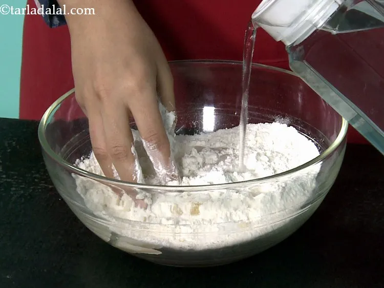 Step 12 – Using enough water combine all the ingredients.