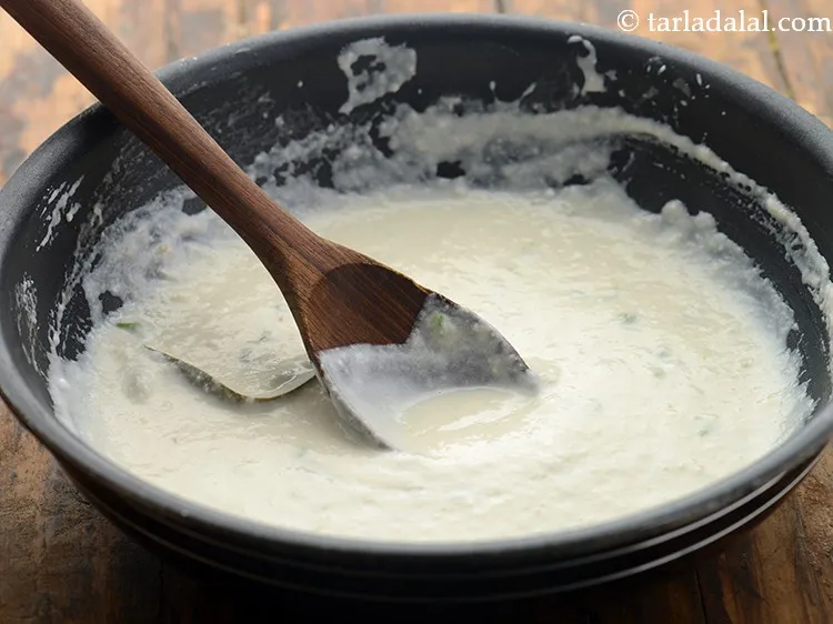 Step 20 – Mix well and <strong>basic</strong>&nbsp;<strong>white gravy | Indian white gravy |</strong>&nbsp;is ready.