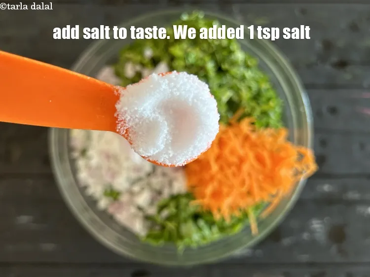 Step 24 – Add salt to taste. We added 1&nbsp;tsp salt.&nbsp;