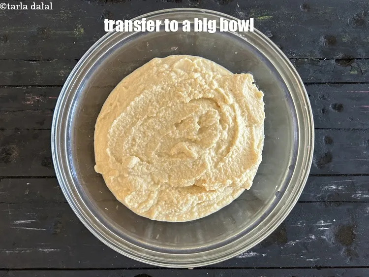 Step 16 – Transfer to a big bowl.