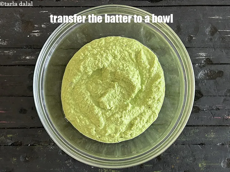 Step 14 – Transfer the mixture in a deep bowl.