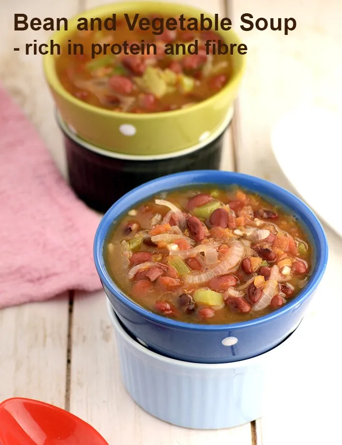 Step 38 – <strong>Bean and Vegetable Soup &ndash; rich in protein and fibre.&nbsp;</strong>