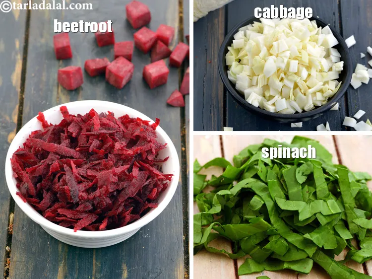 Step 18 – The vegetables is absolutely your choice. You can use other veggies like beetroot, cabbage, cauliflower, …