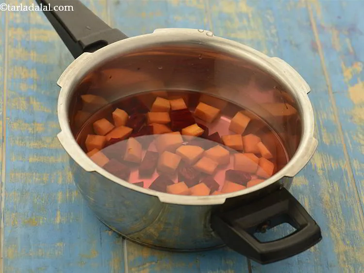 Step 12 – Add 1 cup of water to it for cooking.&nbsp;