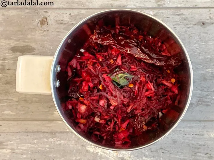 Step 21 – Once cooled, put the chutney in a blender.