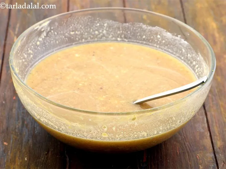 Step 14 – Mix it up well with te help of a spoon.