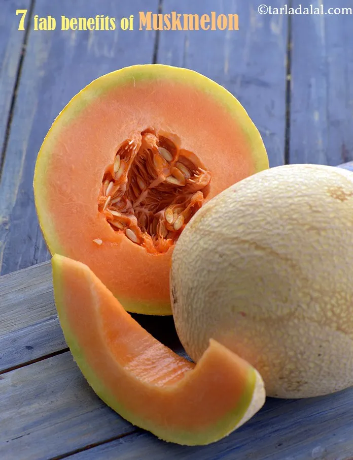Step 10 – <strong>Muskmelon ( Kharbooja)</strong>: <a href="https://www.tarladalal.com/recipes-using-muskmelon-78">Muskmelon</a> abounds in a key nutrient&nbsp;<a href="https://www.tarladalal.com/recipes-for-Vitamin-C-Rich-Indian-Recipes-804" target="_blank">vitamin C</a>, which strengthens …