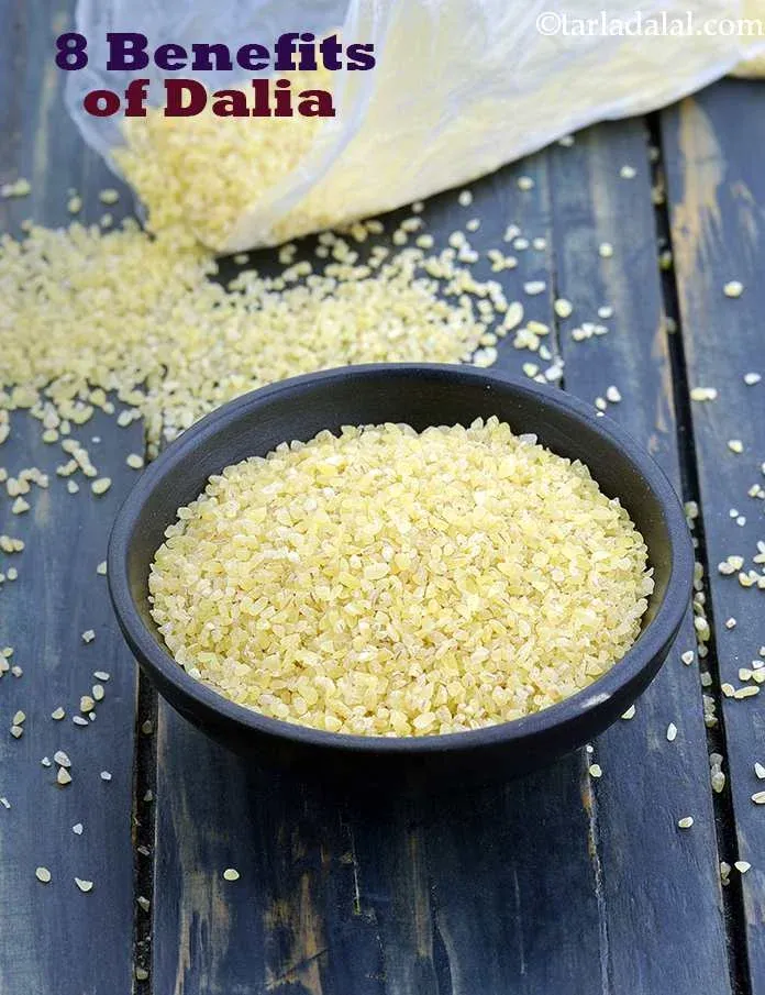 Step 9 – <ul> <li><strong>Fibre in Dalia, Broken Wheat Aids in Managing Diabetes&nbsp;</strong>1.3 g of&nbsp;fibre&nbsp;is what &frac12; a …