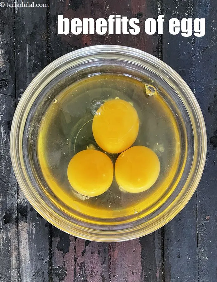 Step 49 – <ul> <li>&nbsp;<a href="https://www.tarladalal.com/recipes-using-eggs-398">Eggs</a>&nbsp;are an inexpensive good quality&nbsp;<a href="https://www.tarladalal.com/article-protein-rich-vegetarian-indian-foods-221">protein rich foods</a>&nbsp;with all the 9 essential amino …