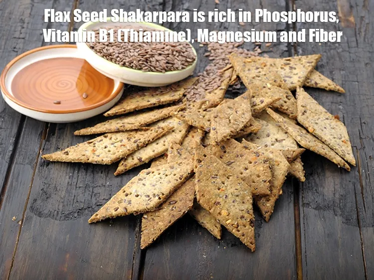 स्टेप 35 – <strong>अलसी के शकरपारा में फॉस्फोरस, विटामिन बी1 (थियामिन), मैग्नीशियम और …