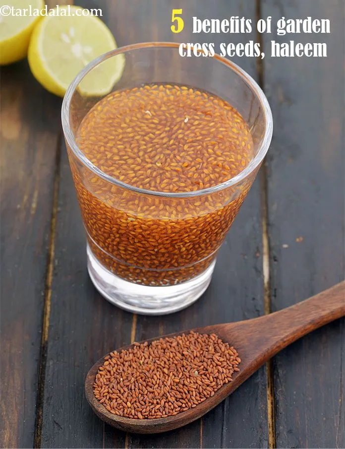Step 7 – <strong>Garden Cress Seeds (Halim)&nbsp;</strong>:&nbsp;<a href="https://www.tarladalal.com/recipes-using-garden-cress-seeds-409">Garden cress seeds</a>&nbsp;overcome&nbsp;<a href="https://www.tarladalal.com/article-anaemia-causes-symptoms-tackling-dos-and-dont-207" target="_blank">anaemia</a>.&nbsp;A tbsp. of these seeds offer 12 …