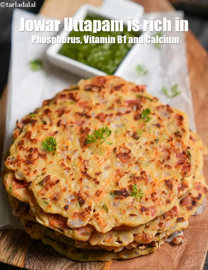 Step 34 – <meta charset="UTF-8" /> <strong>Jowar&nbsp;Uttapam&nbsp;is rich in below macronutrients, vitamins and minerals given in descending&nbsp;order (highest …