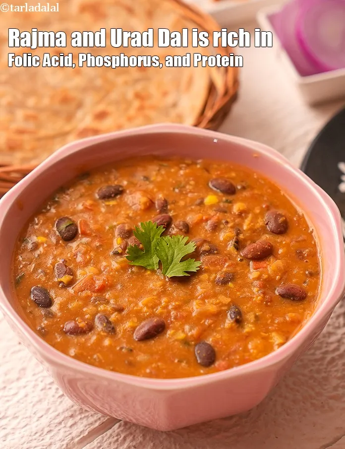 Step 36 – <p><strong>Rajma and Urad Dal&nbsp;is rich in below macronutrients, vitamins and minerals given in descending&nbsp;order (highest …
