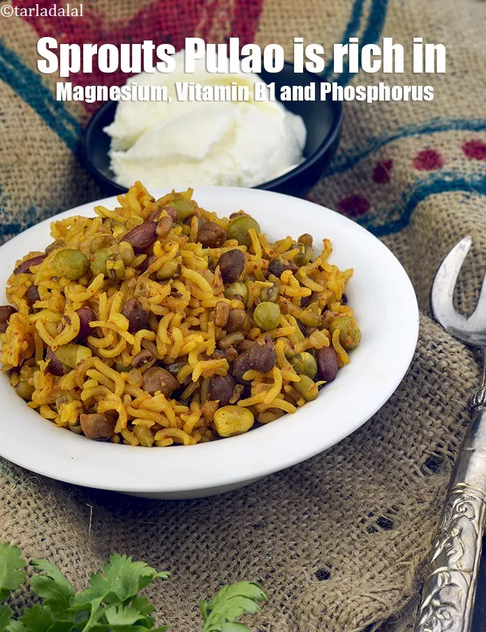 Step 37 – <strong>Sprouts Pulao&nbsp;is rich in below macronutrients, vitamins and minerals given in descending&nbsp;order (highest to lowest).&nbsp;</strong> …