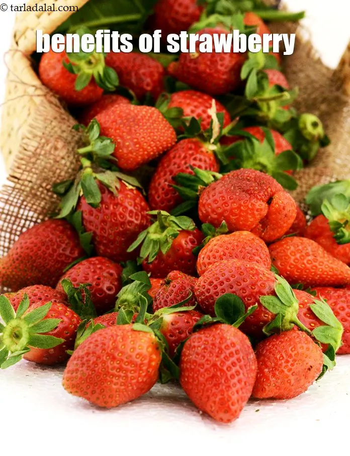 Step 3 – <ul> <li><meta charset="UTF-8" />Strawberries are chock-full of a phytonutrients, which are good antioxidants and reduce …