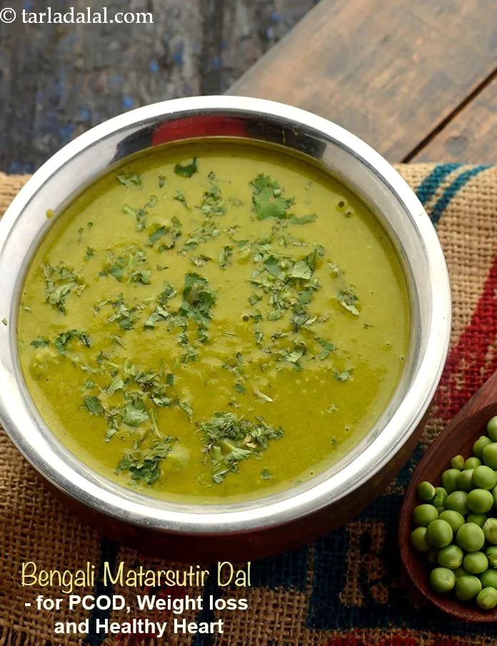 Step 19 – <strong>Bengali Matarsutir Dal - for PCOD, Weight loss and Healthy Heart.</strong>