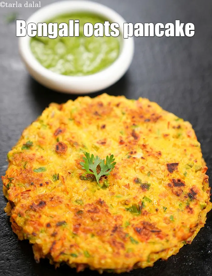 Step 25 – Serve the <strong>oats chakuli pitha </strong>immediately with green chutney.