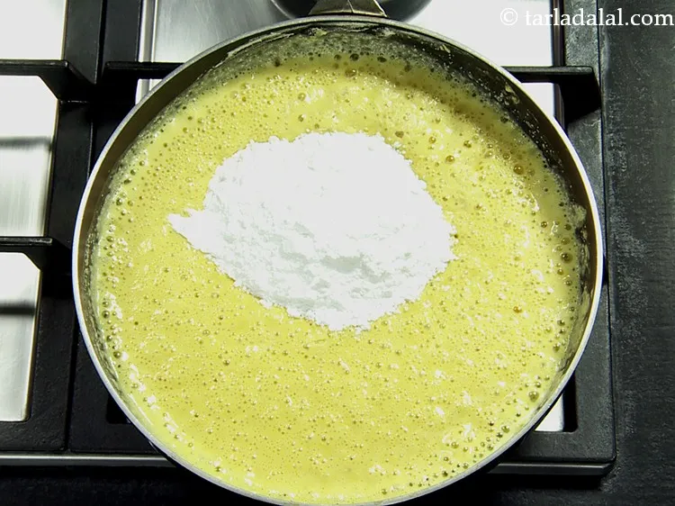 Step 7 – Add sugar. Increase or decrease the quantity of sugar depending upon the sweetness you prefer. …