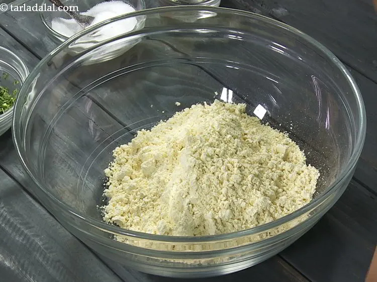 Step 2 – To prepare the batter for&nbsp;<strong>besan chilla recipe | Rajasthani besan cheela | healthy gram flour …