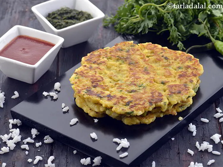 स्टेप 19 – <strong>भात ना पूडला</strong> को | <strong>पुडला रेसिपी | क्विक भात …