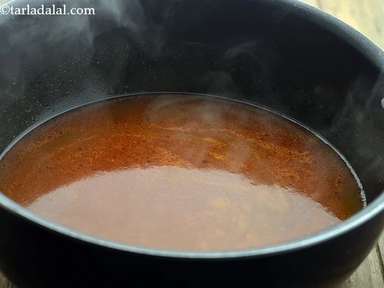 Step 20 – Mix well and boil for 7-8 mins.