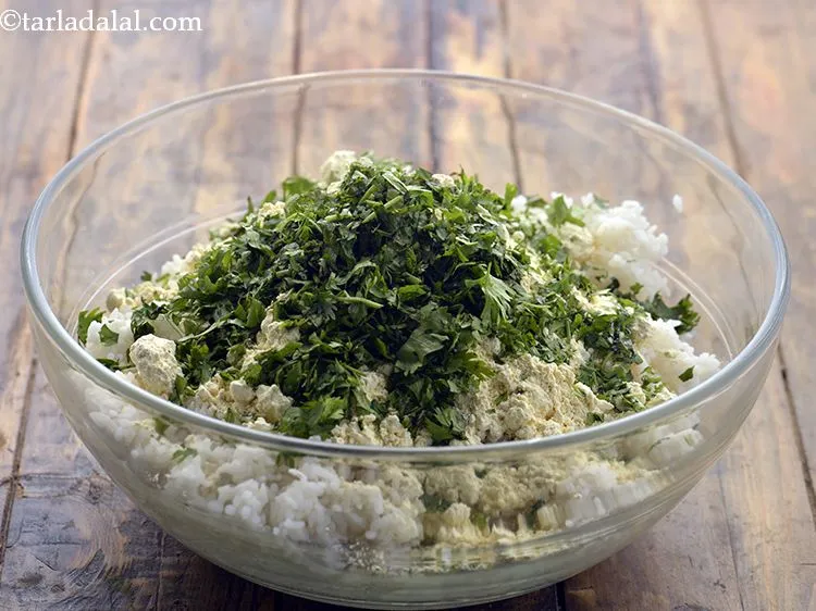 Step 4 – Add chopped coriander. It adds a fresh hint to the muthiya recipe. Other vegetables like …