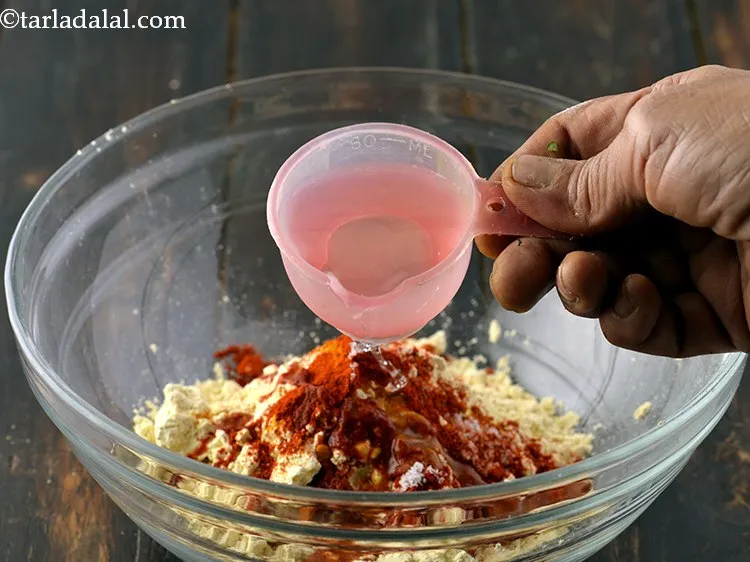 Step 10 – Gradually add water to the mixture. By adding a little water at a time, it …