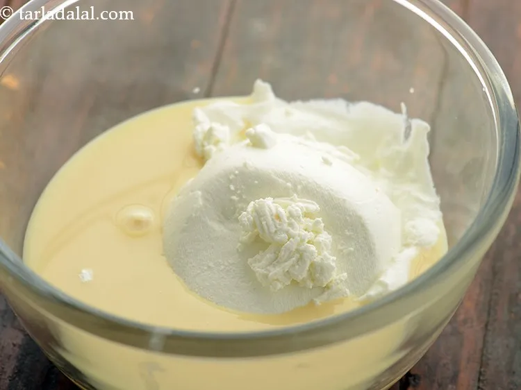 Step 3 – Add hung curd.