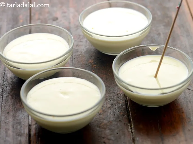 Step 8 – To check if the&nbsp;<strong>bhapa doi recipe | instant Bengali bhapa doi | bhapa doi in …