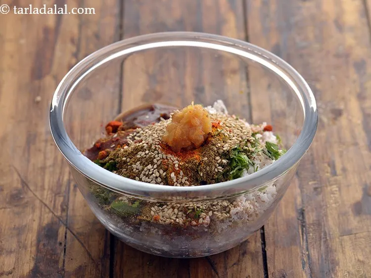 Step 11 – Add garlic paste.