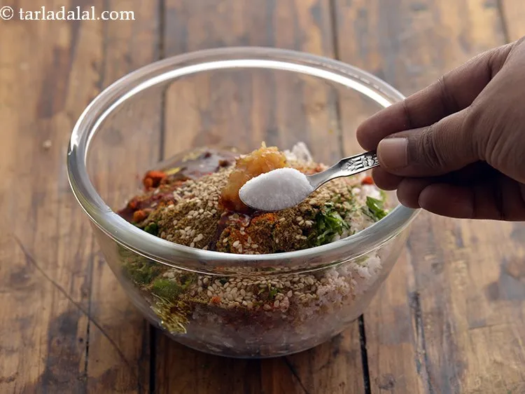 Step 13 – Add salt to taste.