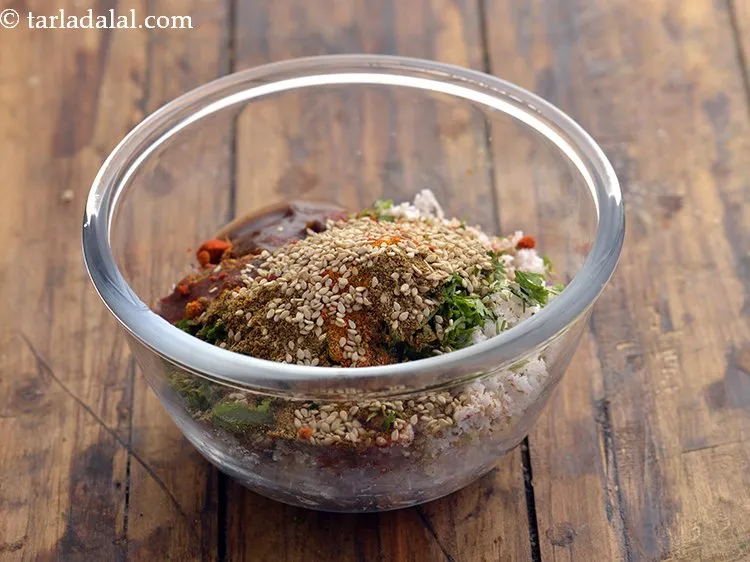 Step 10 – Add sesame seeds. Some regions in Maharashtra even toss in poppy seeds in the masala …