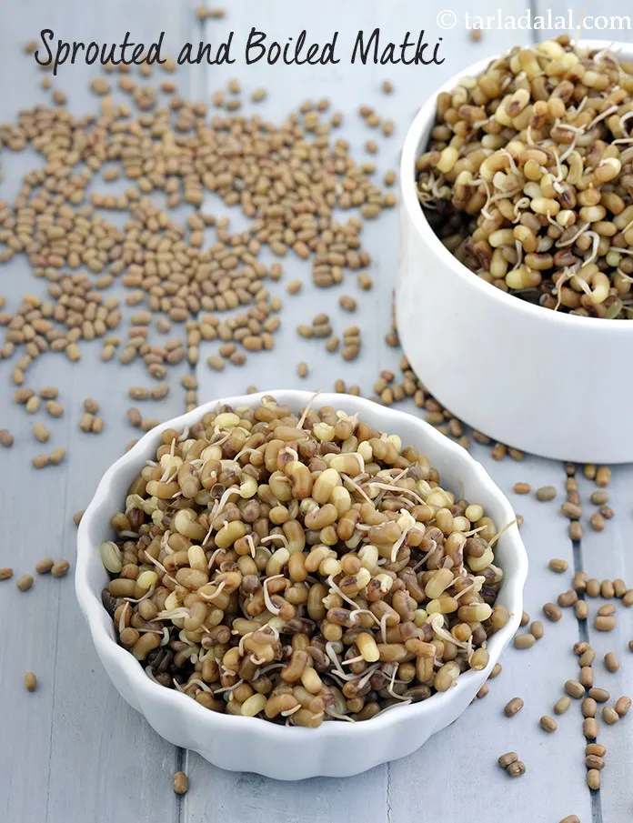 Step 4 – <meta charset="UTF-8" />See&nbsp;<a href="https://www.tarladalal.com/sprouted-and-boiled-matki-2792r">step by step on how to sprout and boil matki</a>&nbsp;?<br /> &nbsp;