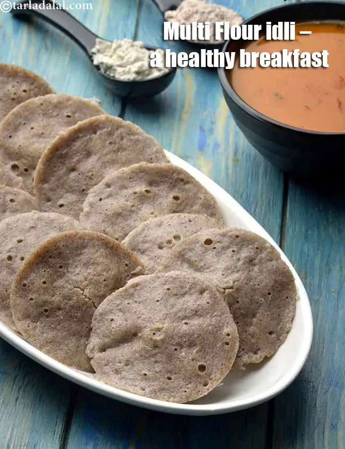 Step 54 – <strong>Multi Flour idli &ndash; a healthy breakfast.</strong>