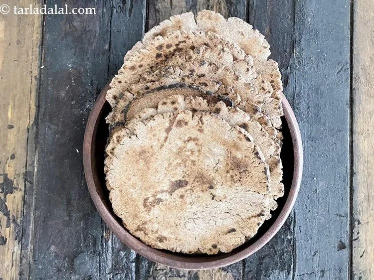 Step 12 – Since there is no oil used in cooking this bhakri, we recommend serving immediately on …