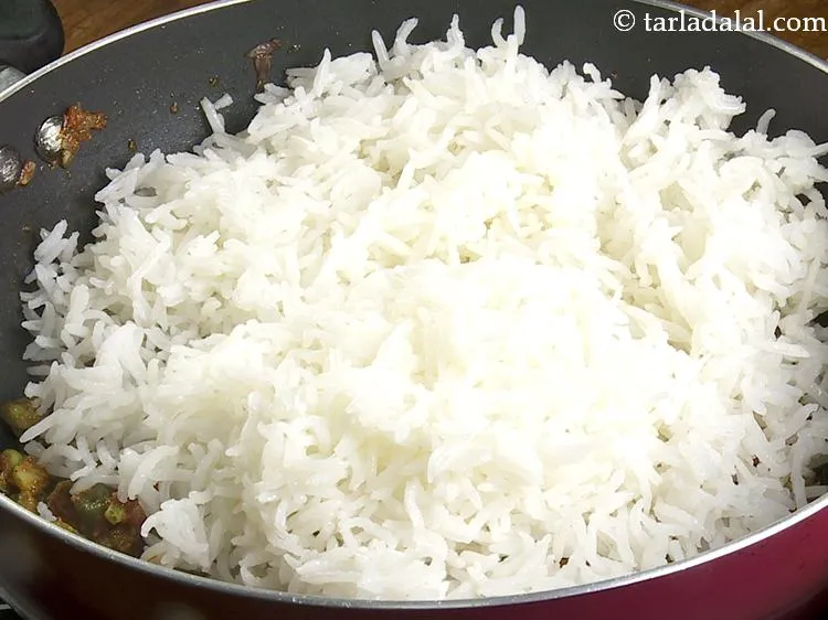 Step 14 – Add rice. You can make use of leftover rice or cook a fresh batch using …
