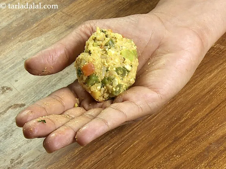 Step 27 – Shape a portion into a ball.